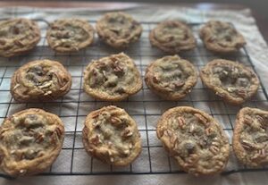 Organic Chocolate Chip Cookies with Pecans